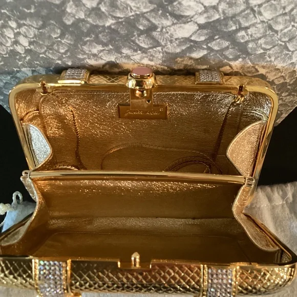 Vintage Judith Leiber Couture Valise Clutch - Picture 12 of 16